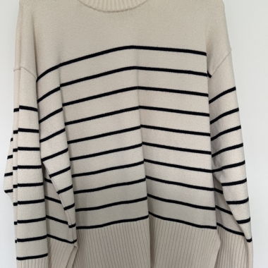 Maglione in maglia rigato Zara