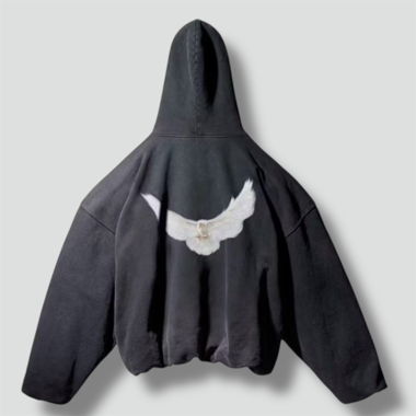 Yeezy GAP x Balenciaga Dove oversized hoodie black