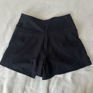 Pantaloncini sportivi neri XS