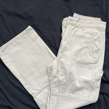 Pantalon beige décontracté taille 38