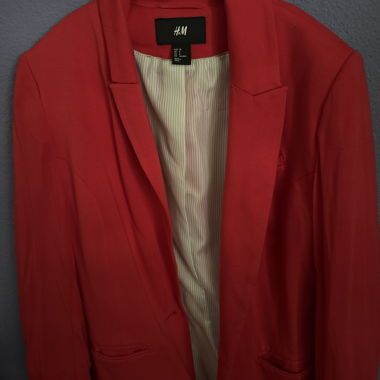 Blazer rouge H&M