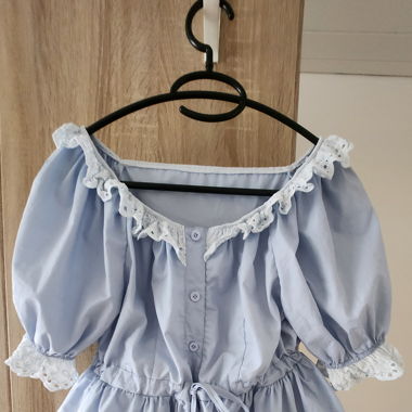 Bluse Blau 
