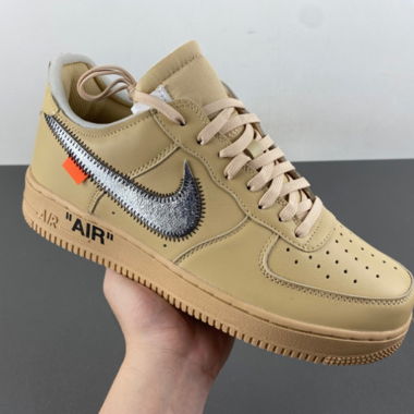  Off-White x Nike Air Force 1 Low "Sesame"