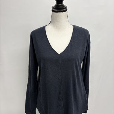 NILE Langarmshirt XS dunkelblau