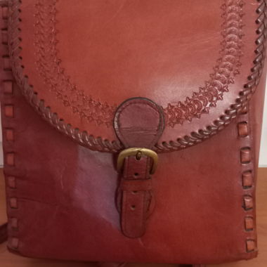 Zaino vintage in pelle indiana