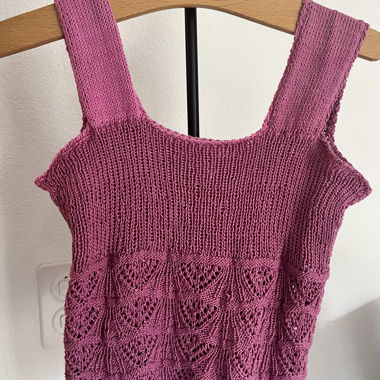 Crocheted top