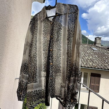 camicia vintage in seta