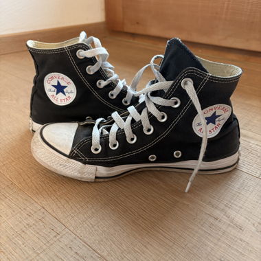 Converse Chuck Taylor All Star High Top in Schwarz