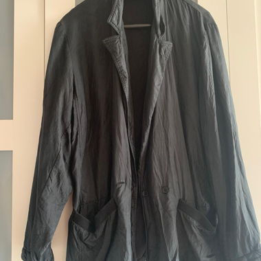 Blazer nero da donna con tasche