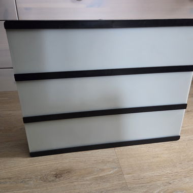 Scatola luminosa LED con lettere