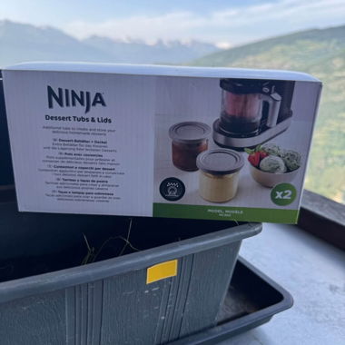 Ninja dessert tubs & lids