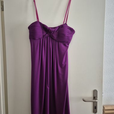 Purple Bustier Dress