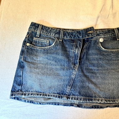Mini Jeans Rock