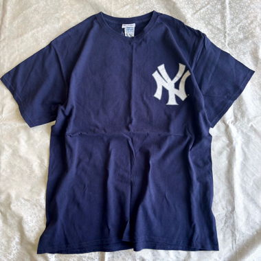 Majestic NY Yankees T-shirt sans couture en coton pré-rétréci