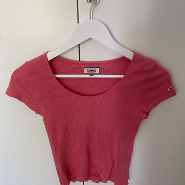 Top rosa Tommy Jeans
