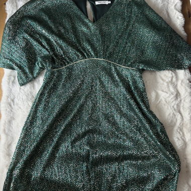 Robe NAF NAF verte brillante