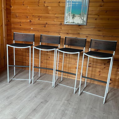 Lot de 4 tabourets de bar Alias