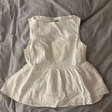Sallie Linen Top Peppermayo