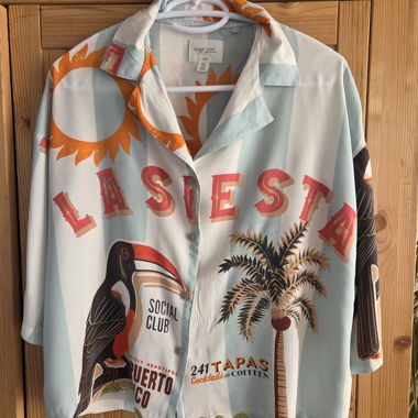Camicia manica corta NEXT per donna multicolore S