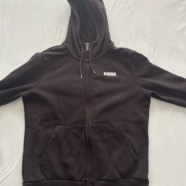 Puma Hoodie-Jacke schwarz