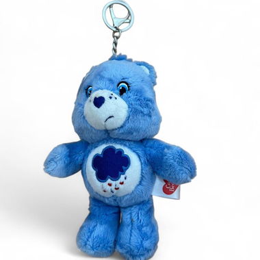  Blue Care Bear grumpy bear plush keychain