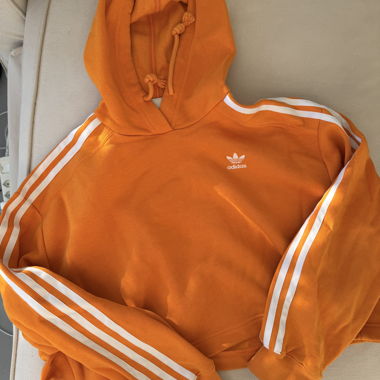 Hoodie adidas arancione