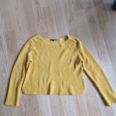 Yellow Knit Sweater