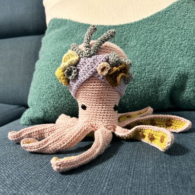 Amigurumi octopus