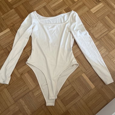 Body bianco maniche lunghe