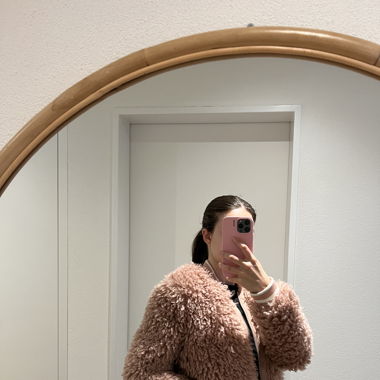 Zara Plüsch/Teddy Jacke