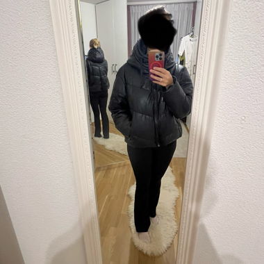 Faux leather jacket Zara 36 (S) winter autumn