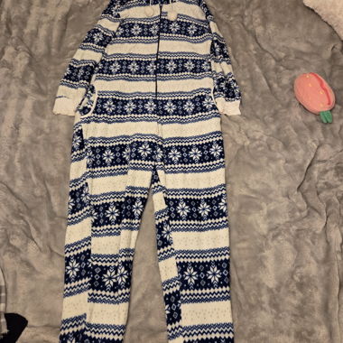 Lesara Onesie/Jumpsuit, Size M, Winter pattern,