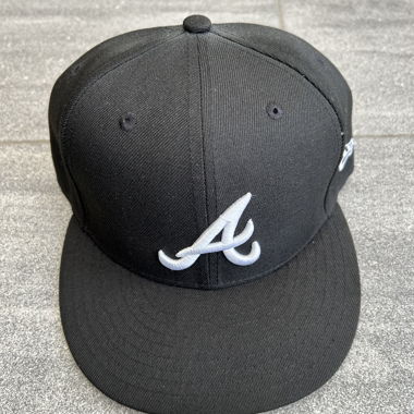Black New Era 59FIFTY Cap Size 7 3/4