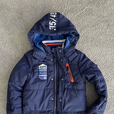 Warme Winterjacke für Kinder Gr. 128