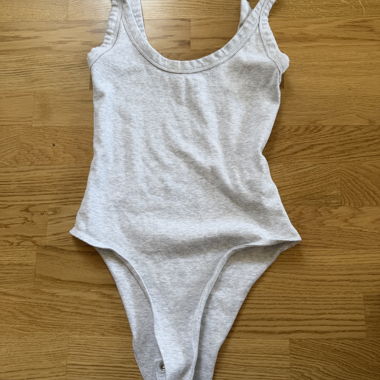 Grey H&M Bodysuit