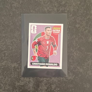 Carta Panini di Cristiano Ronaldo