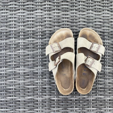 Birkenstock Arizona Suede 38 Regular Soft Footbed
