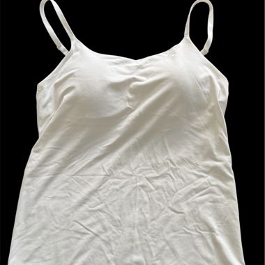 Débardeur/top blanc Airism Uniqlo soutif intégrer 