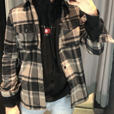 Surchemise en flanelle