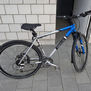 Trekking Bike Blue Silver