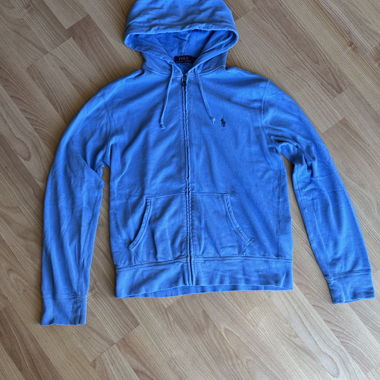Giacca blu Ralph Lauren con zip
