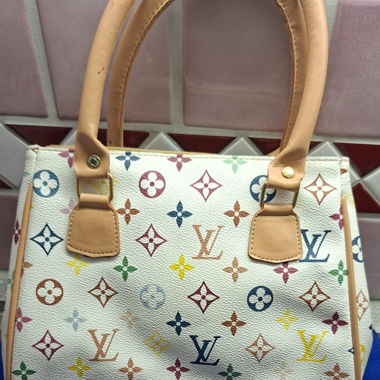 Sac à main multicolore