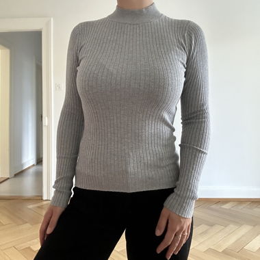 Langarmshirt grau