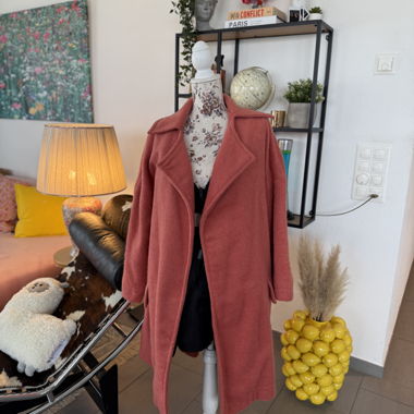 Manteau vintage – Taille 38/M, neuf, qualité supérieure