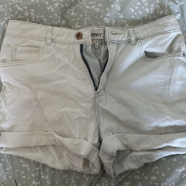 Shorts blau/ weiss