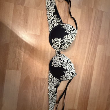 Reggiseno push-up nero/bianco