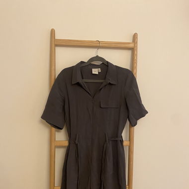 Grauer Playsuit