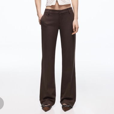 Pantalon taille basse 