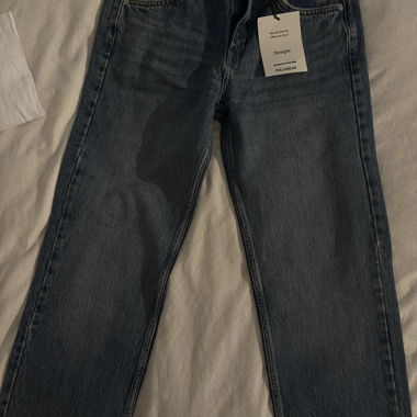 Jeans Dritti Bershka Mai Indossati