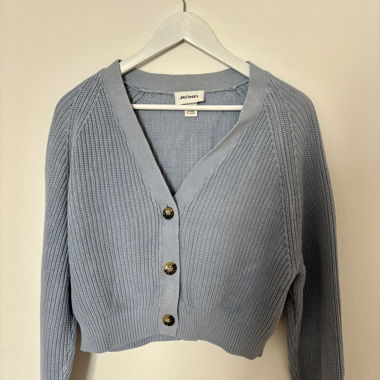 Gilet court bleu clair MONKi